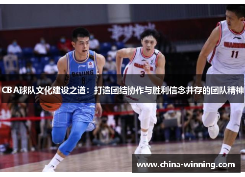CBA球队文化建设之道：打造团结协作与胜利信念并存的团队精神